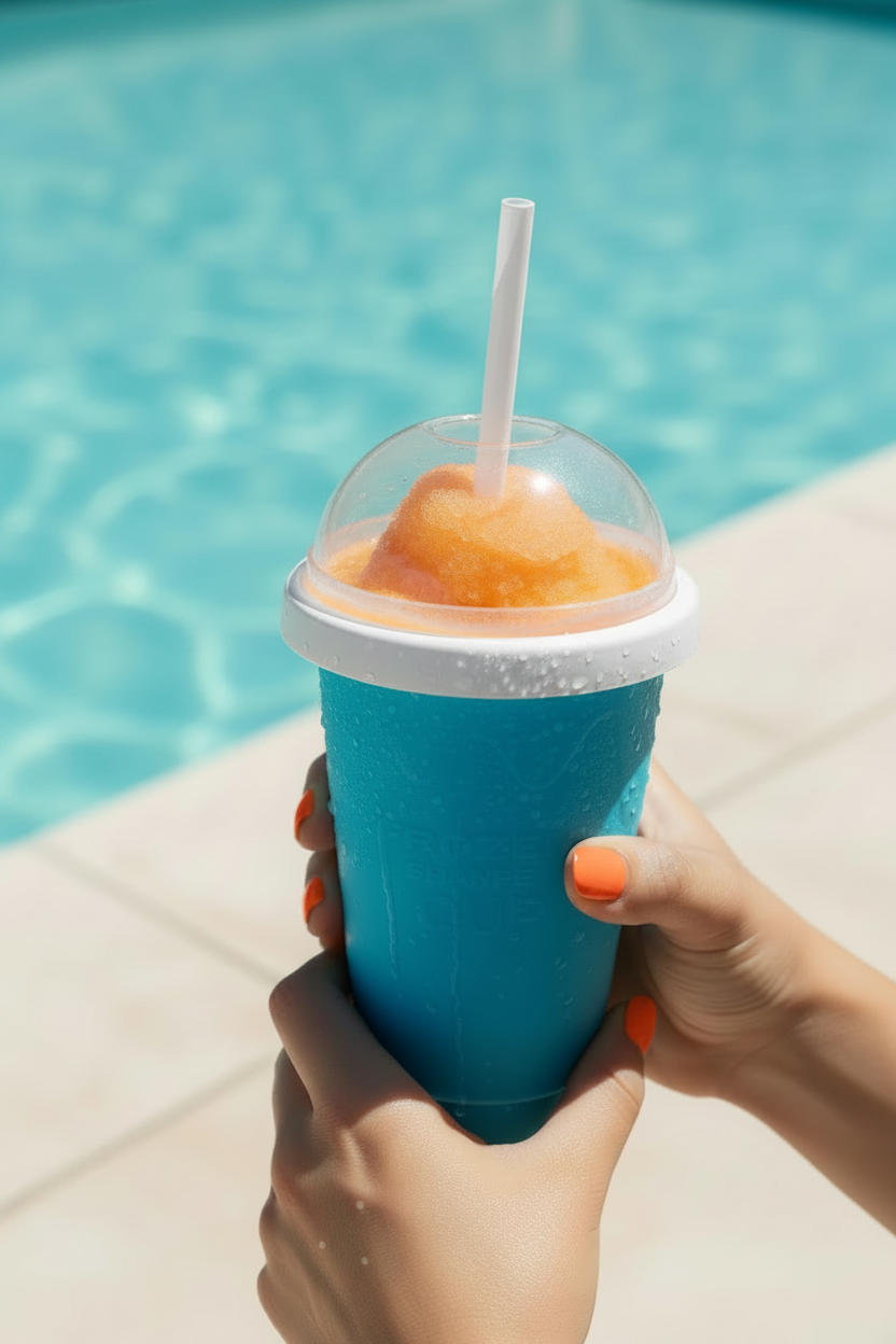 FROSTY CUP móvil vertical naranja